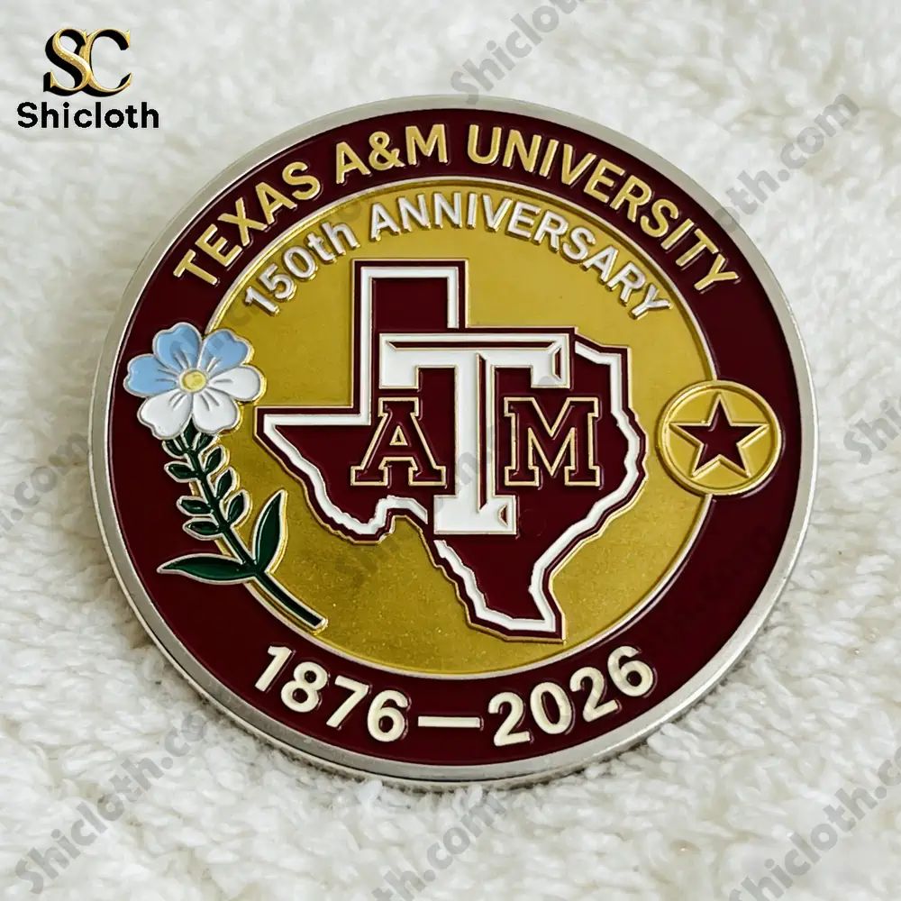 Texas A&M University 150th Anniversary Challenge Coin