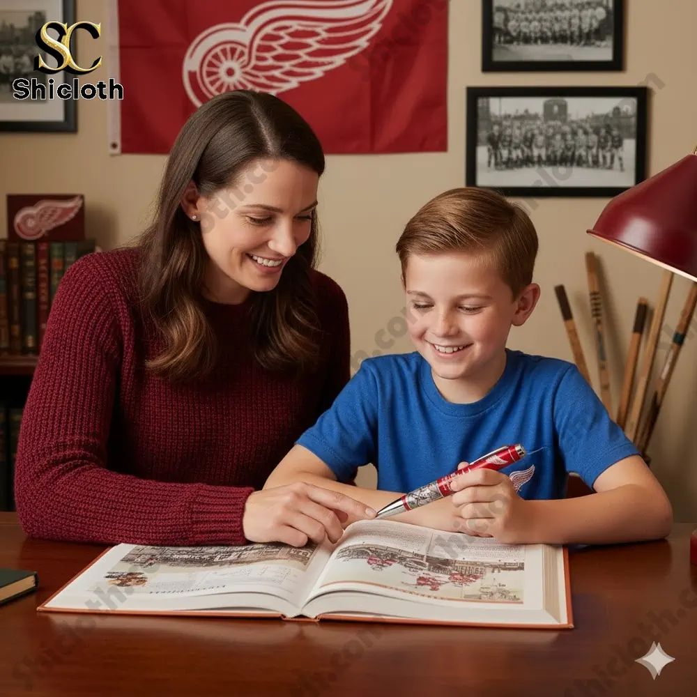 Hockey Team Detroit Red Wings 100Th Anniversary Pen
