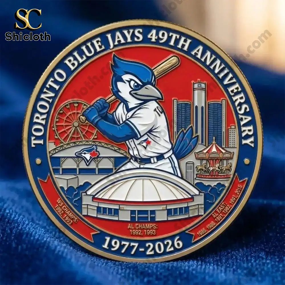 Toronto Blue Jays 49th Anniversary Commemorative Coin