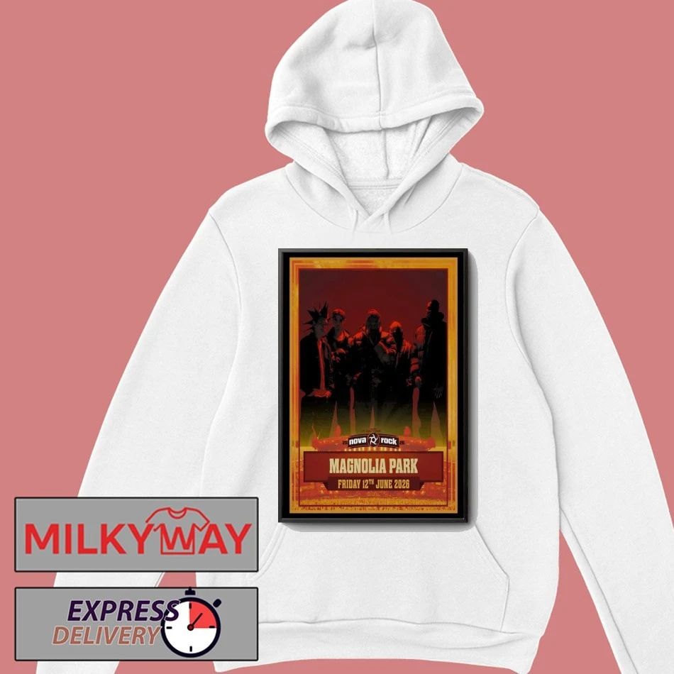 Nova Rock Festival Fall Tour 2026 Magnolia Park Poster shirt