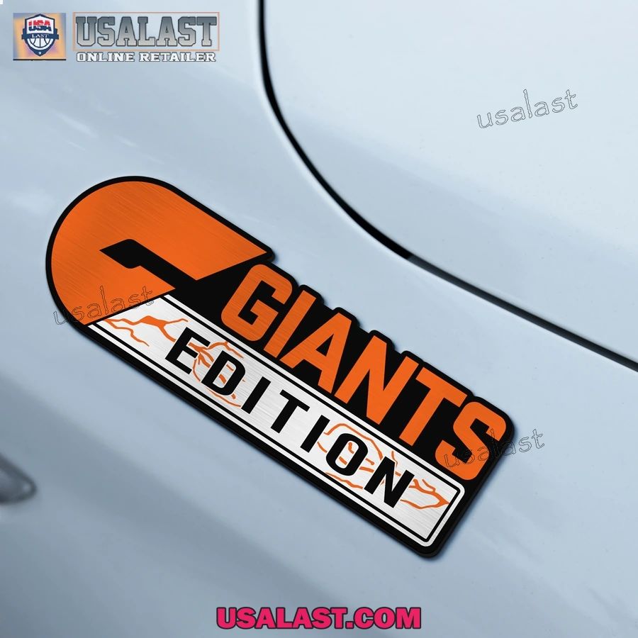 GWS Giants Edition Custom 3D Car Badge Sticker