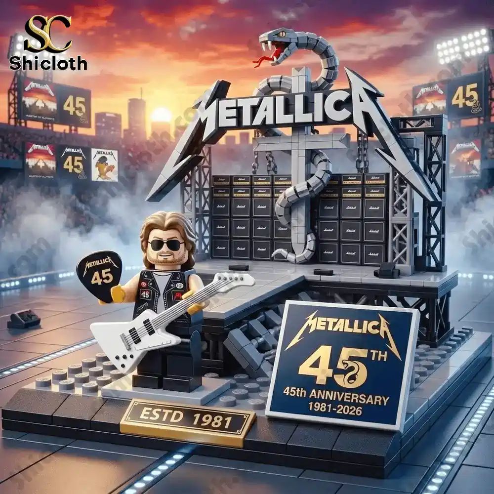 Metallica 45th Anniversary Building Block Set