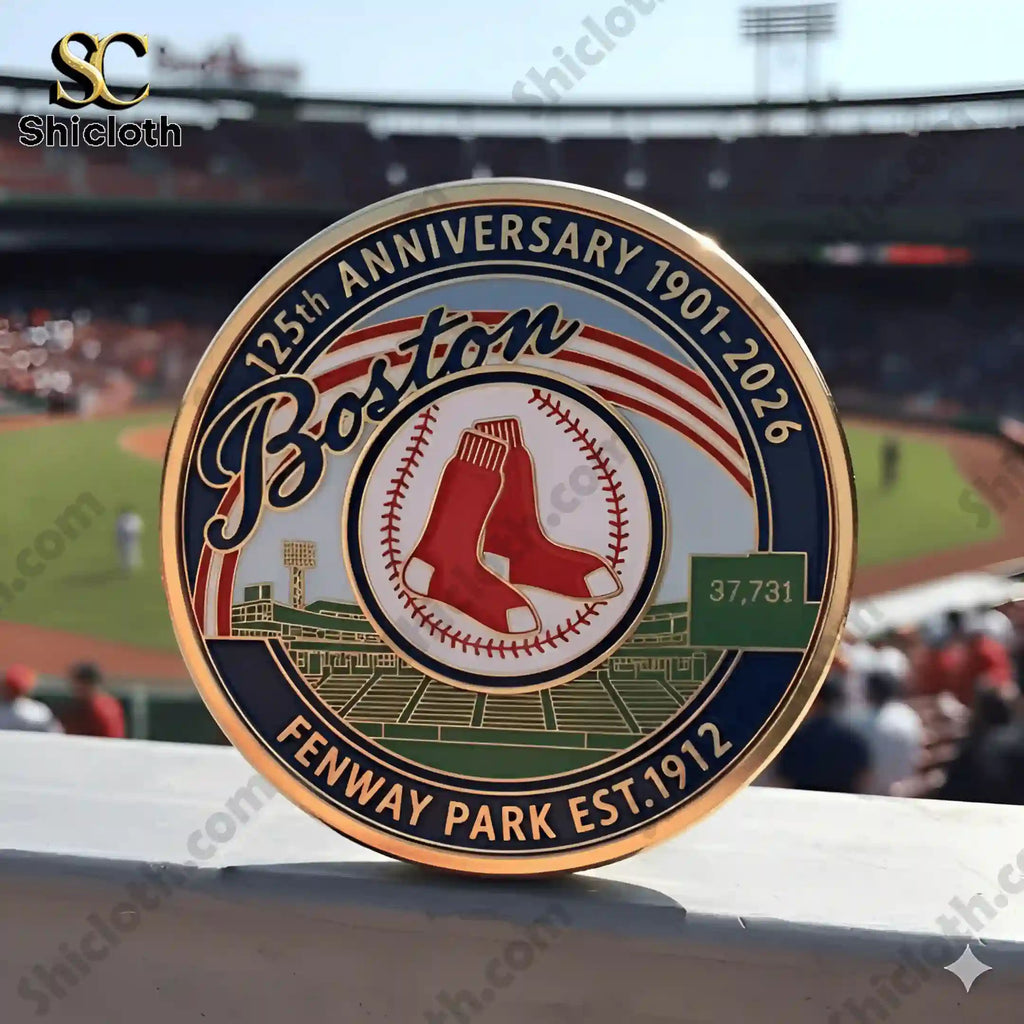 Boston Red Sox 125th Anniversary Commemorative Edition Coin