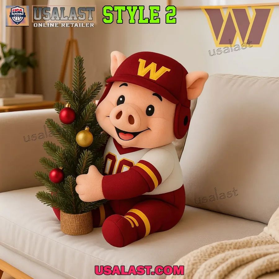 Washington Commanders Plush Shape Pillow