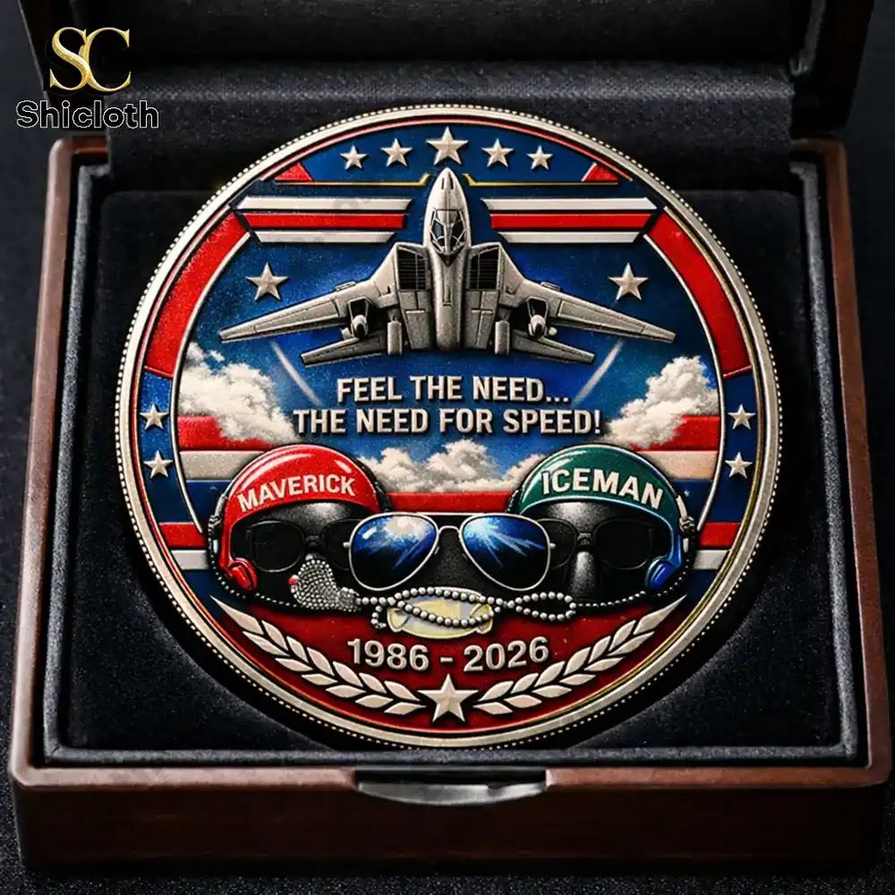Gun 40th Anniversary Commemorative Coin