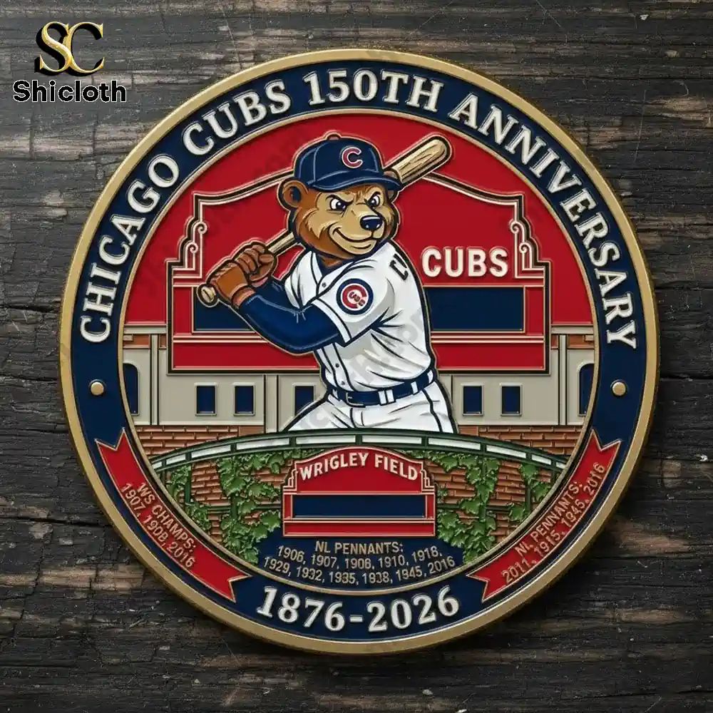 Chicago Cubs Mascot 150th Anniversary Commemorative Coin