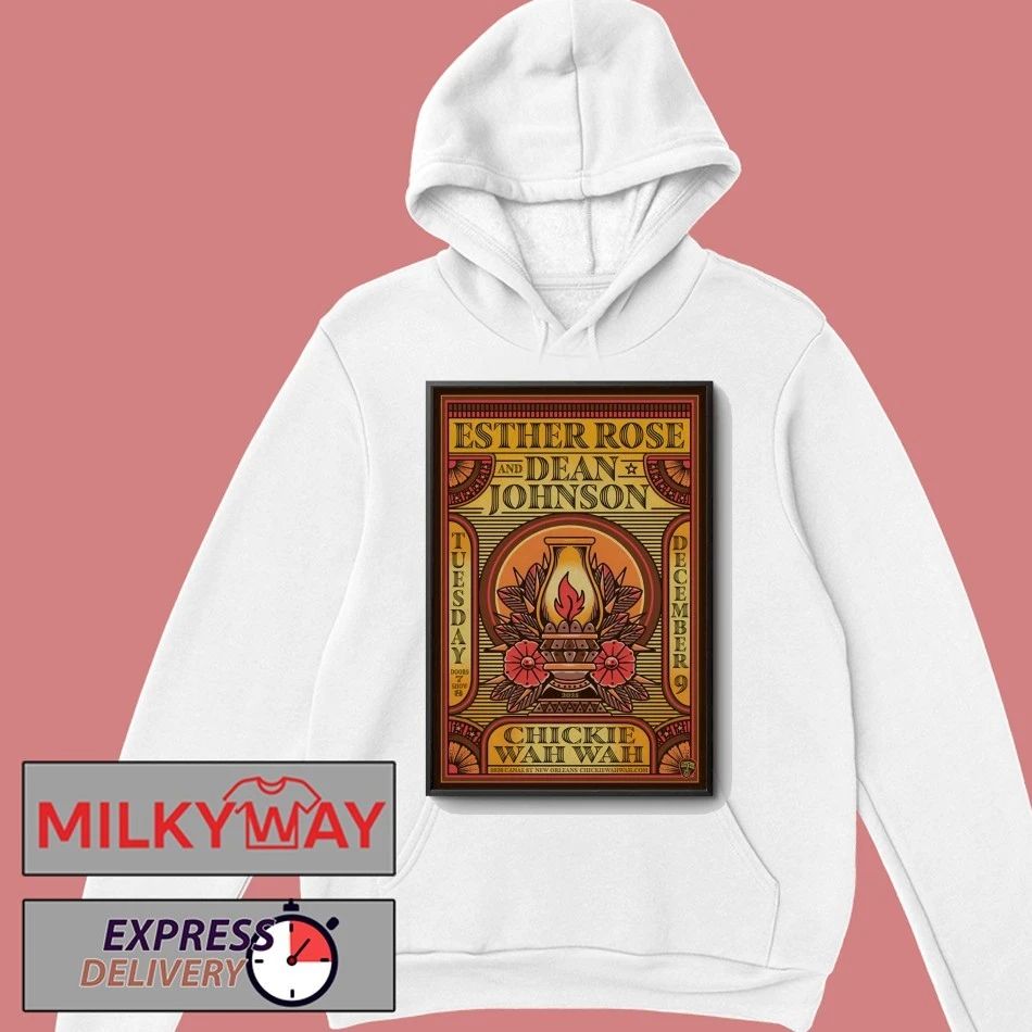 Esther Rose And Dean Johnson Dec 9 2025 In New Orleans LA Poster shirt