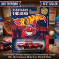 Wheels Cleveland Indians 125th Anniversary Vintage 1967 Chevy Camaro Model