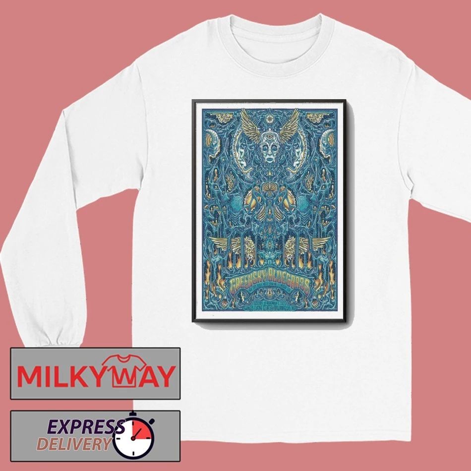 Greensky Bluegrass 10 31 2025 Kalamazoo, MI Poster shirt