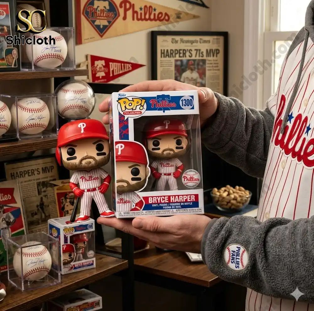 Philadelphia Phillies Bryce Harper Funko Pop Vinyl Figure