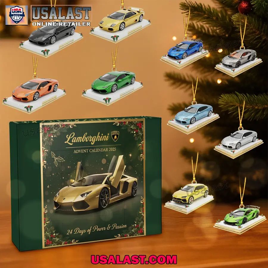 Lamborghini Advent Calendar Christmas Gift Box