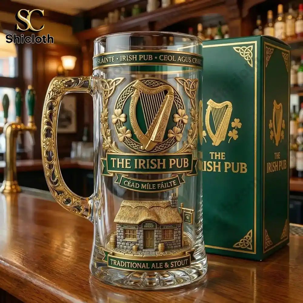 The Irish Pub Traditional Ale & Stout Beer Glass