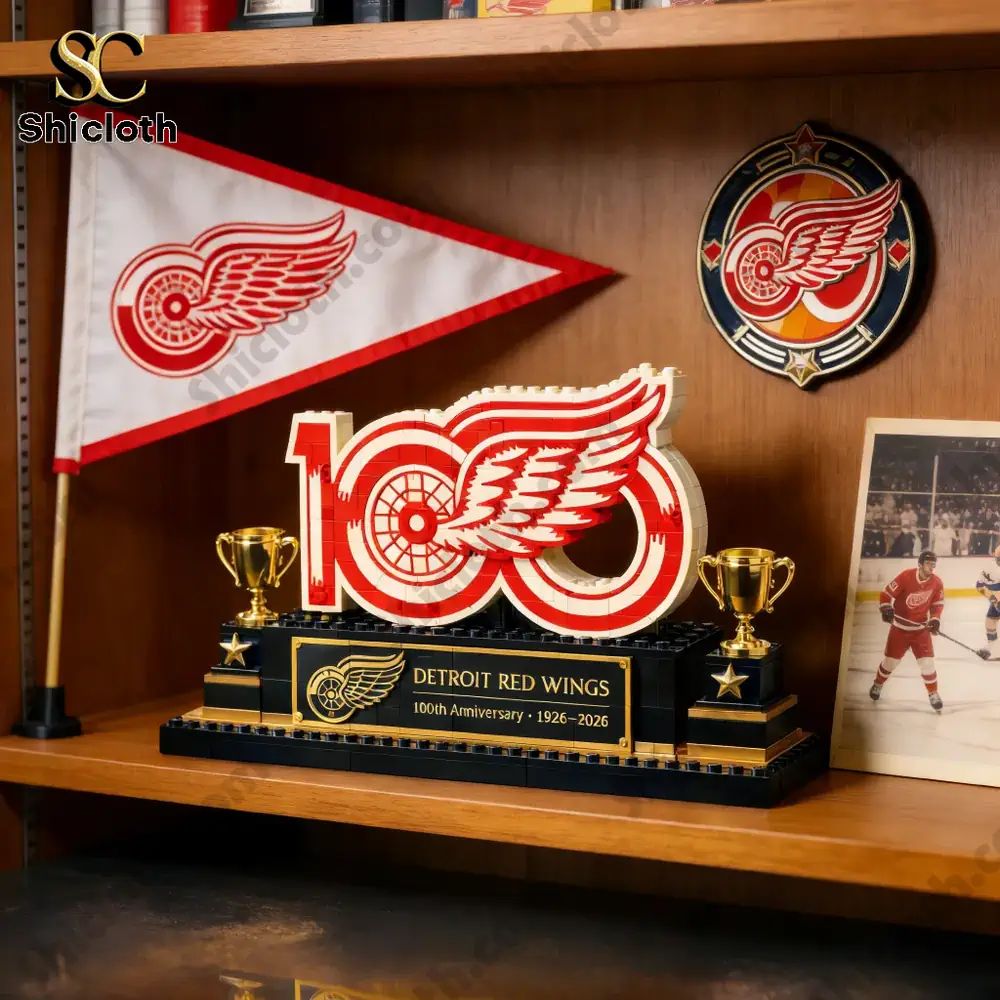 Red Wings 100th Anniversary Brick Display Set