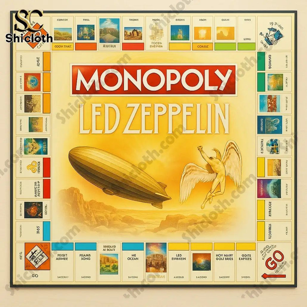 Led Zeppelin Monopoly Board Game 2026