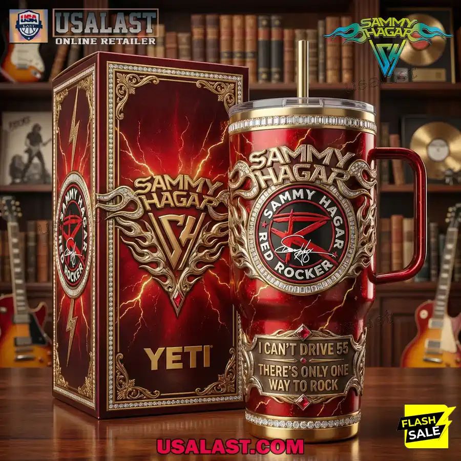 Sammy Hagar 40oz Tumbler With Handle