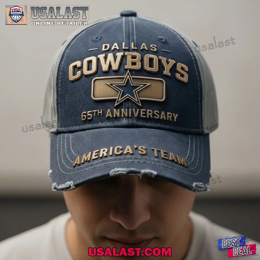 Dallas Cowboys 65th Anniversary 1961-2026 Baseball Cap