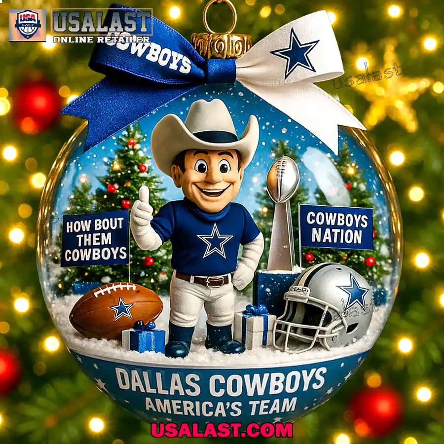 Dallas Cowboys America Team Christmas Ornament
