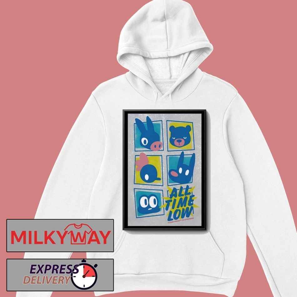 All Time Low Nov 03 2025 Detroit, MI Concert Poster shirt