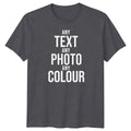 Personalised T-Shirt Custom Photo Logo TexT-Shirt Printed Stag Do Hen Party Tee