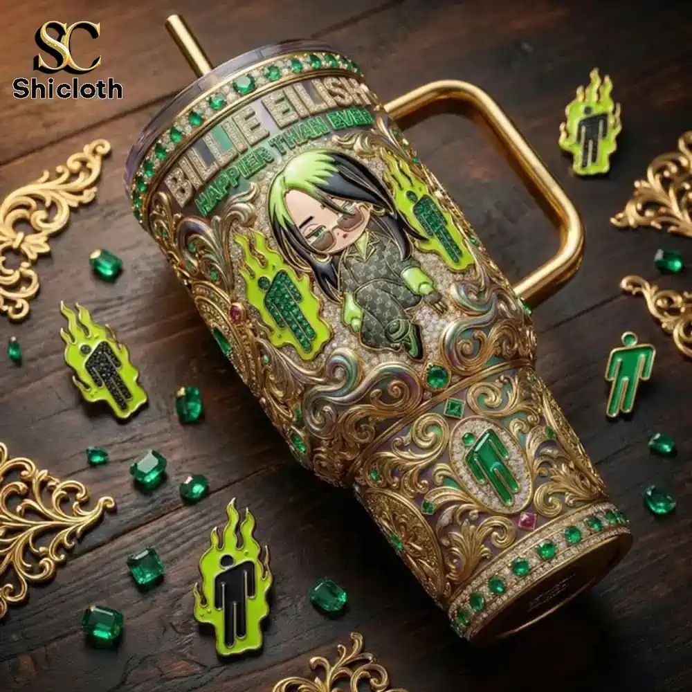 Billie Eilish Happier Than Ever Yeti Tumbler