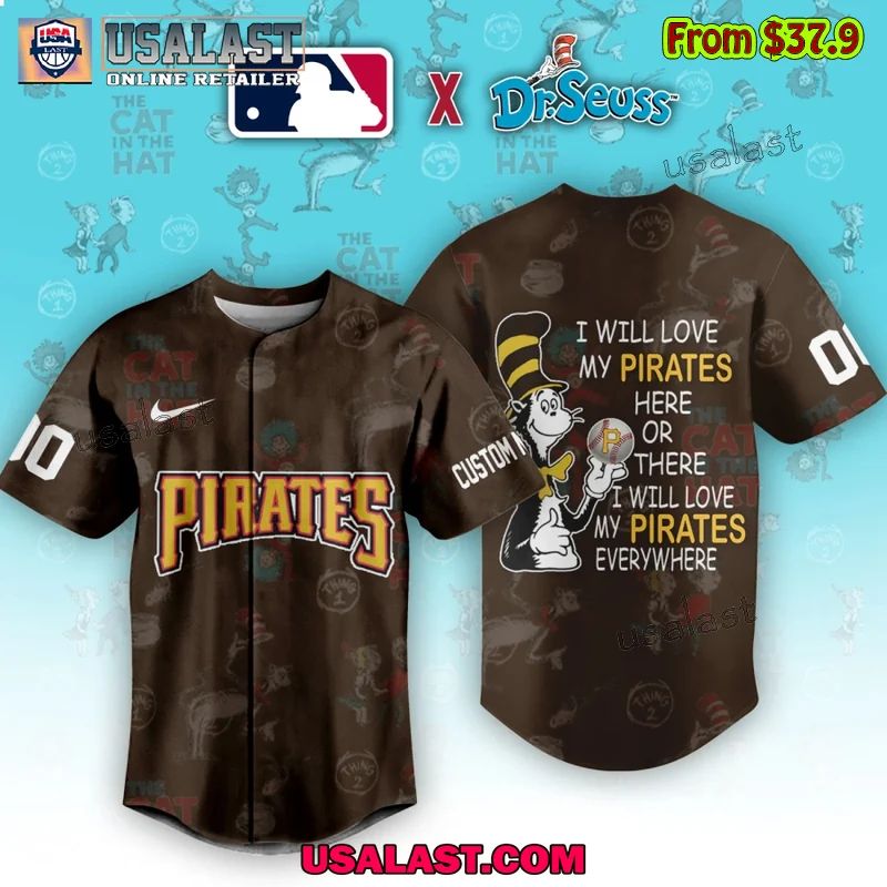 Pittsburgh Pirates x Dr Seuss Baseball Jersey