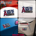 Los Angeles Angels Edition Engraved Car Name Badge