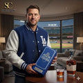 Los Angeles Dodgers Back-to-Back World Series Champions Commemorative Glass