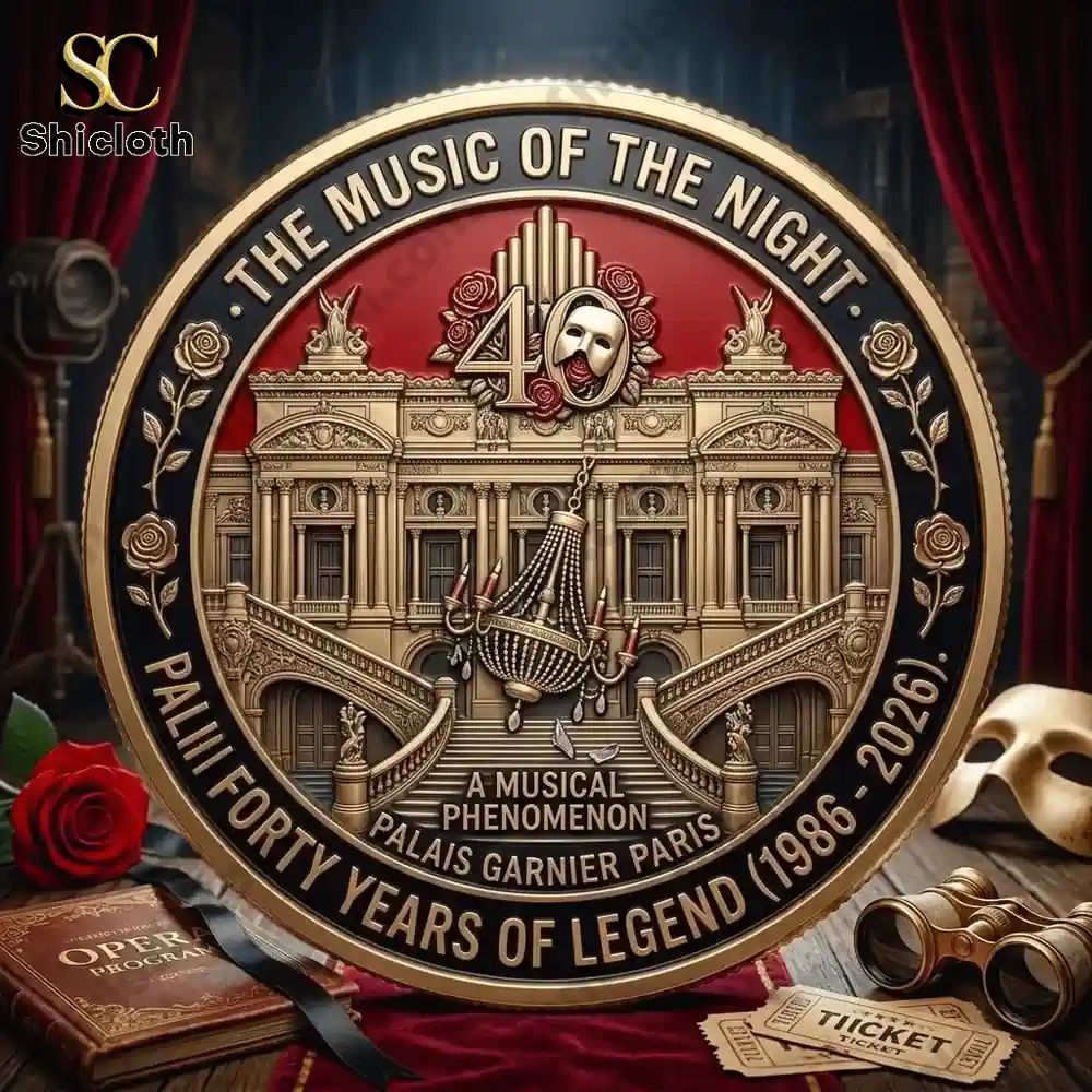 The Phantom of the Opera 40th Anniversary Commemorative Coin