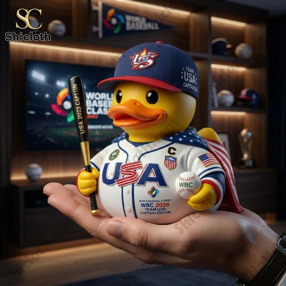 World Baseball Classic 2026 Team USA Captain Rubber Duck