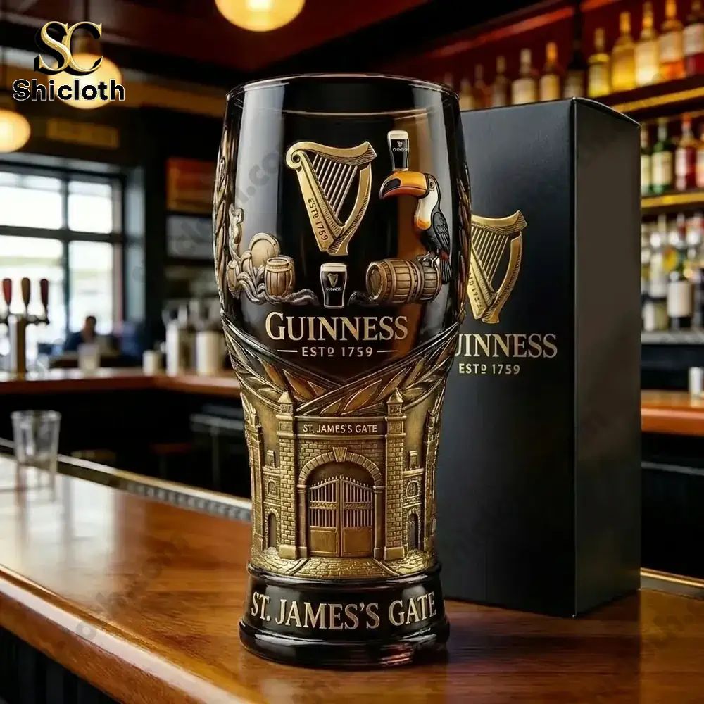 Guinness St. James’s Gate Beer Glass
