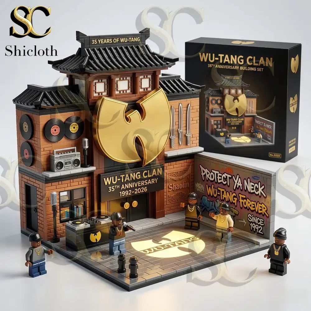 Wu Tang Clan 35th Anniversary Building Brick Set