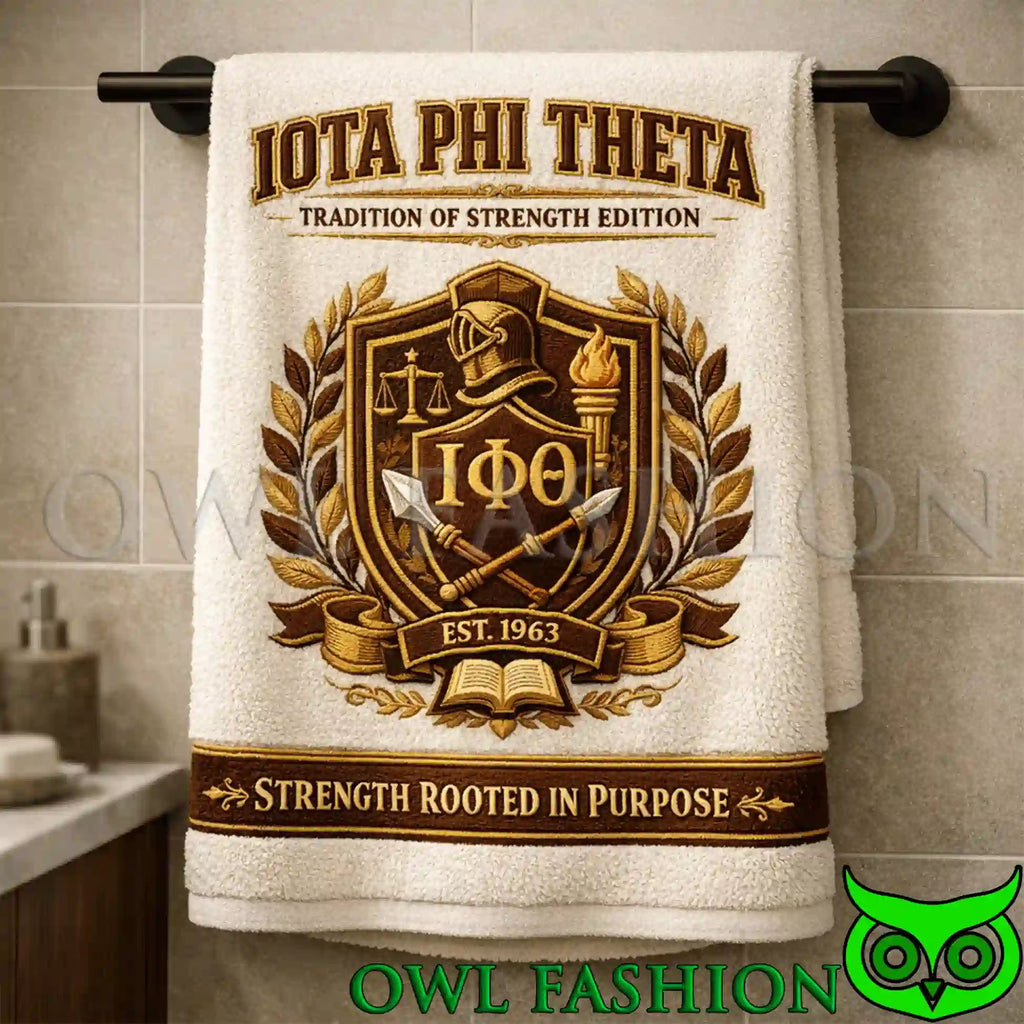 Iota Phi Theta Premium Bath Towels