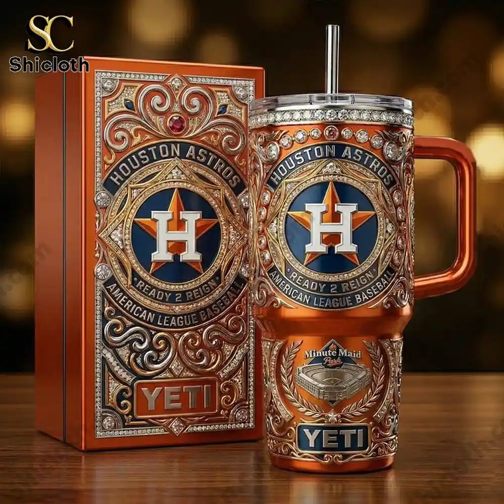 Houston Astros American League Baseball Tumbler