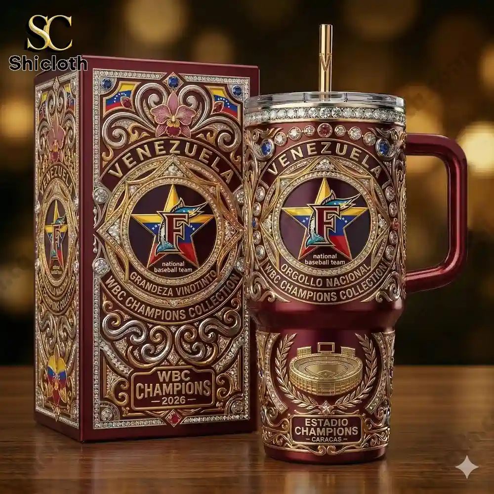 Venezuela National Baseball Team 2026 WBC Champions Tumbler