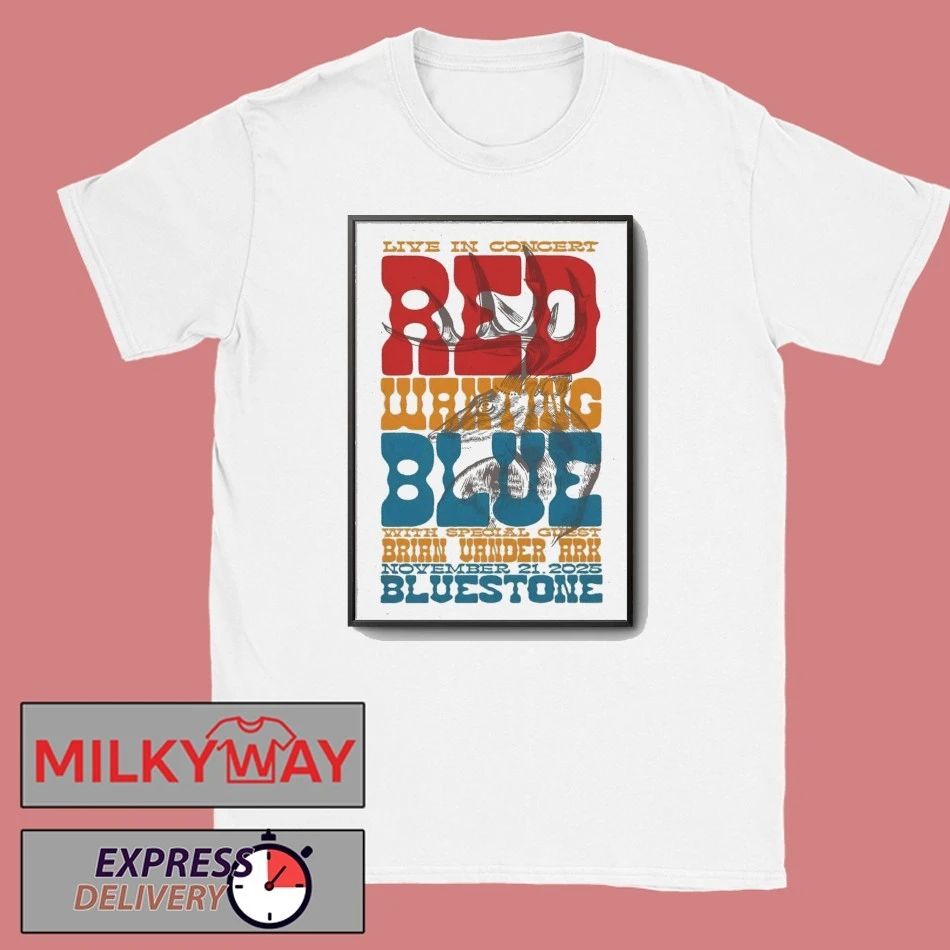 Red Wanting Blue In Columbus OH On Nov 21 2025 Poster shirt