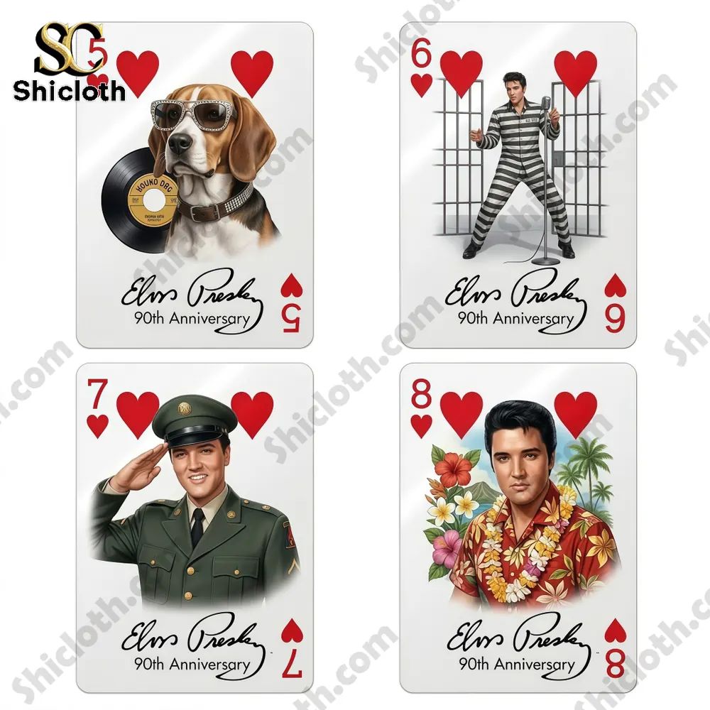 Elvis Presley 90th Anniversary Commemorative Playing Cards