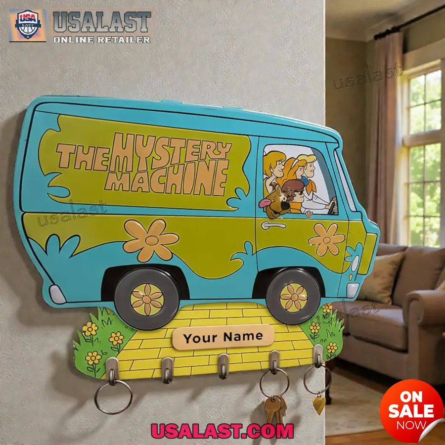 Personalized Scooby Doo Themed Wall Key Holder
