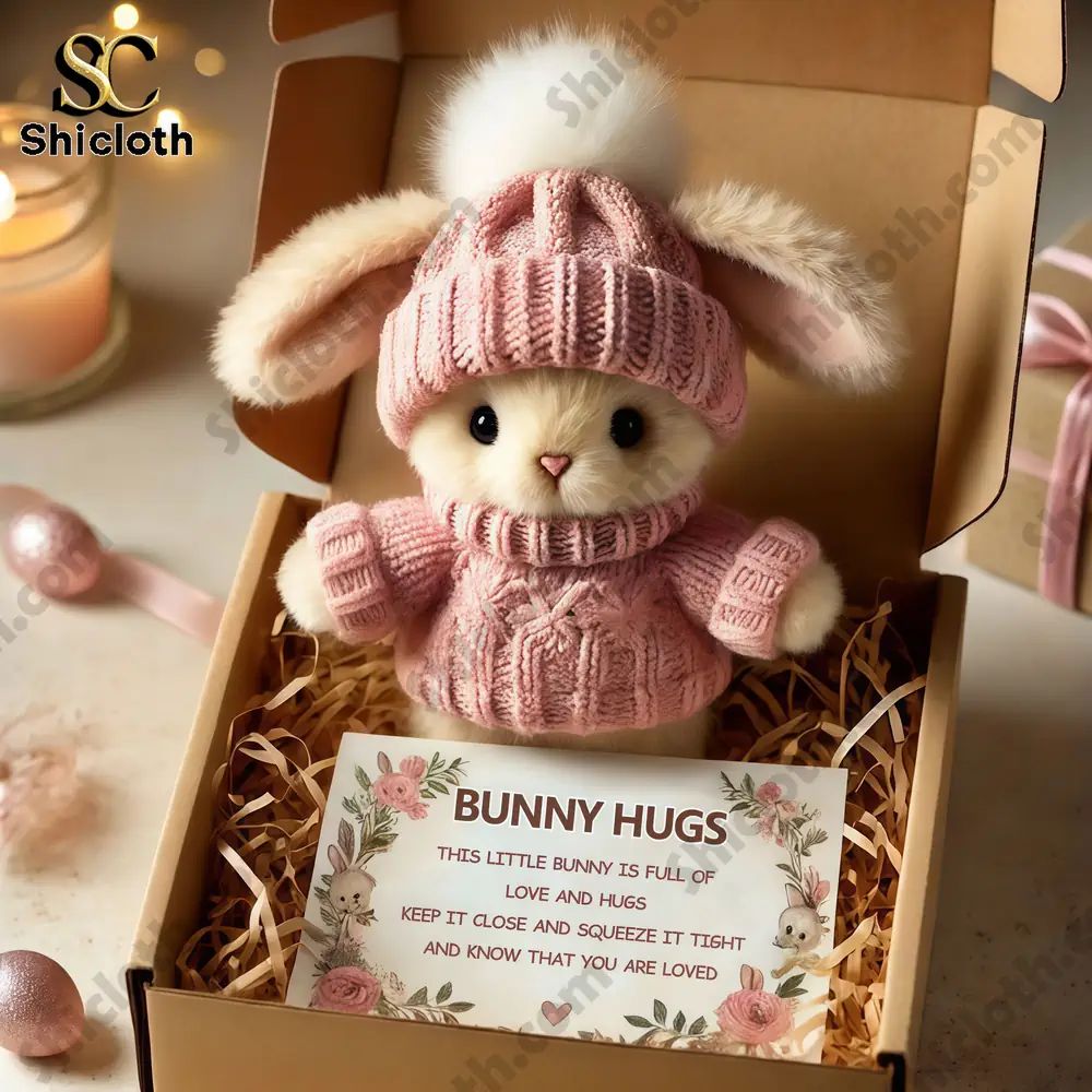 Easter Gift Cute Bunny Huggable Doll