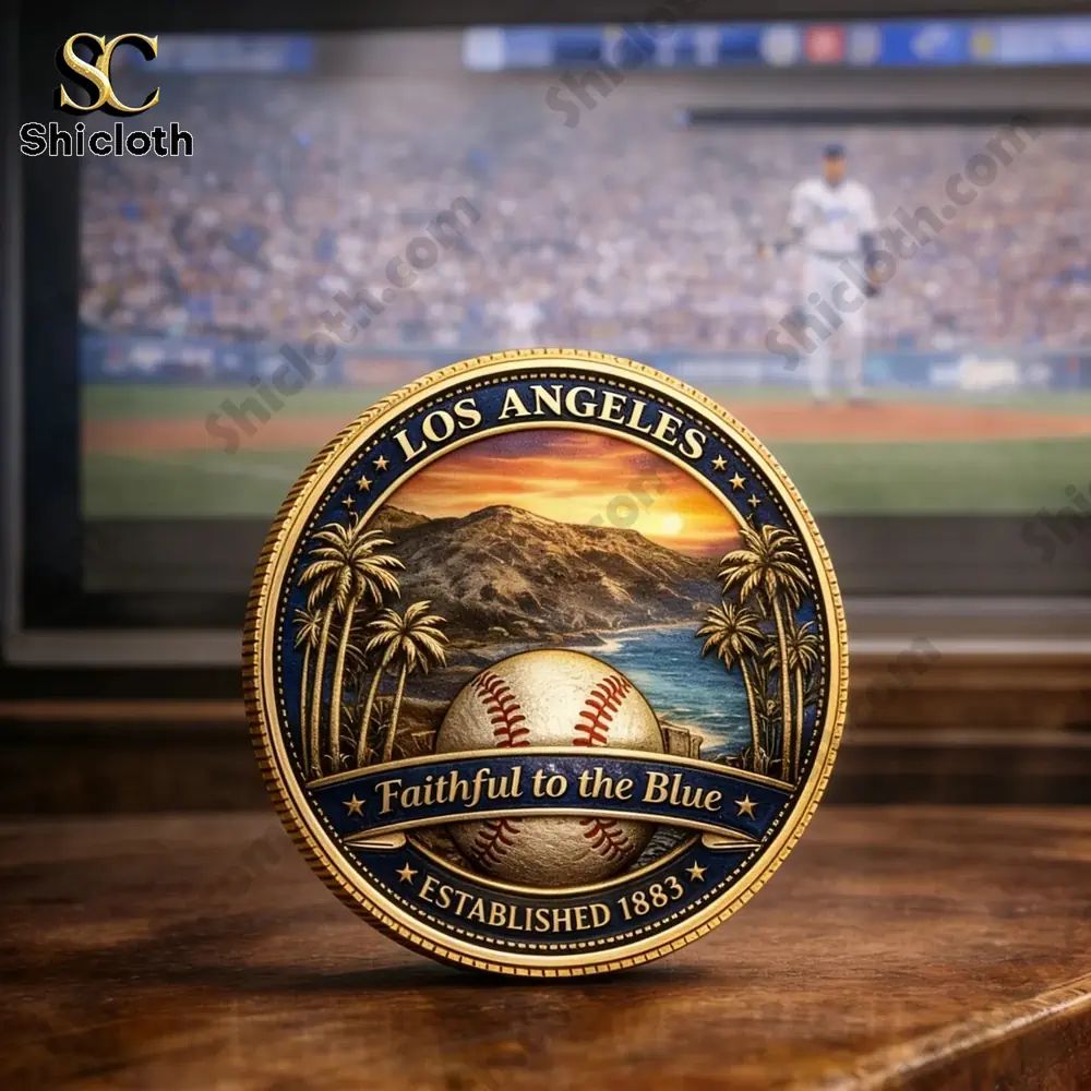 Los Angeles Dodgers Championship Legacy Commemorative Coin
