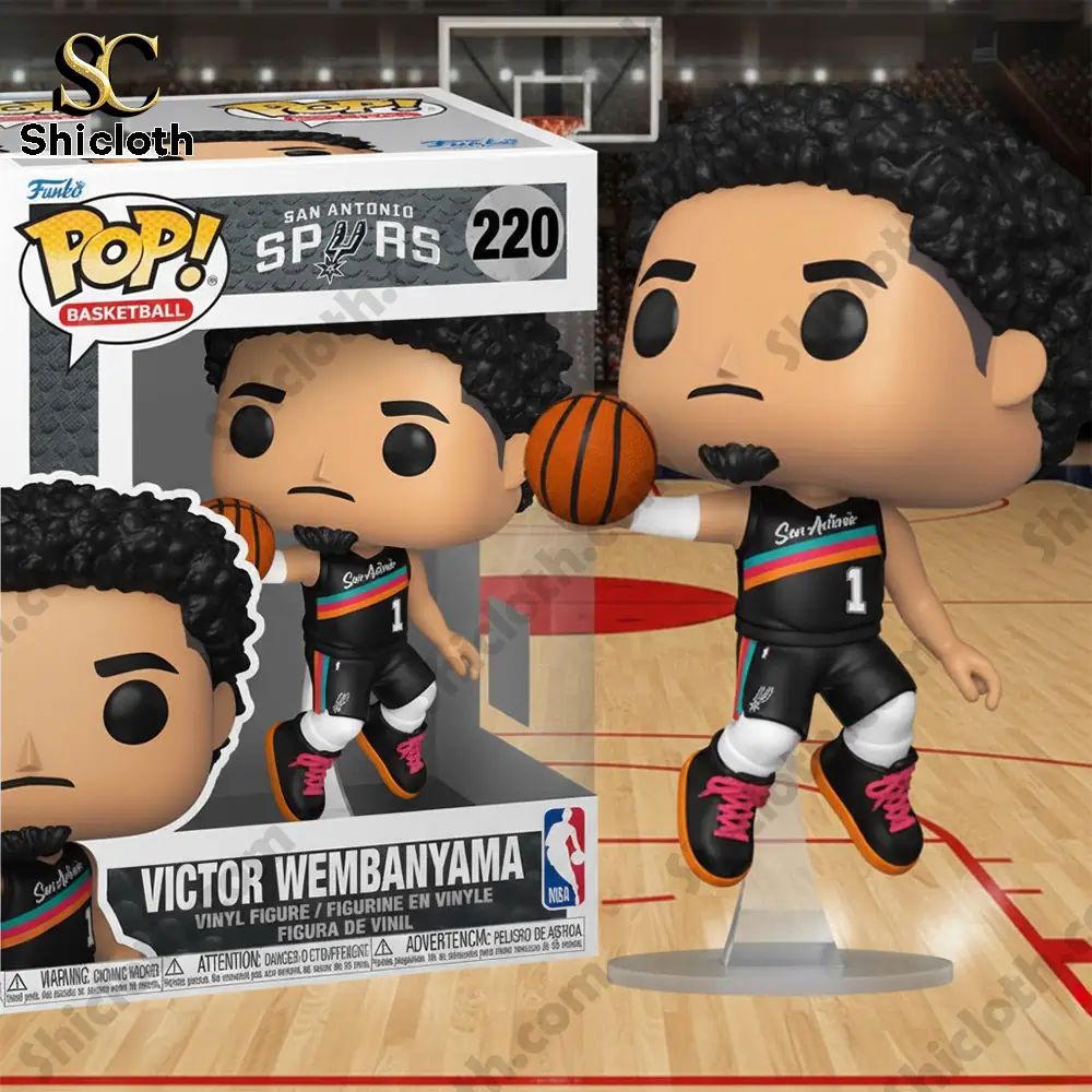 NBA San Antonio Spurs Victor Wembanyama Pop Figure Doll