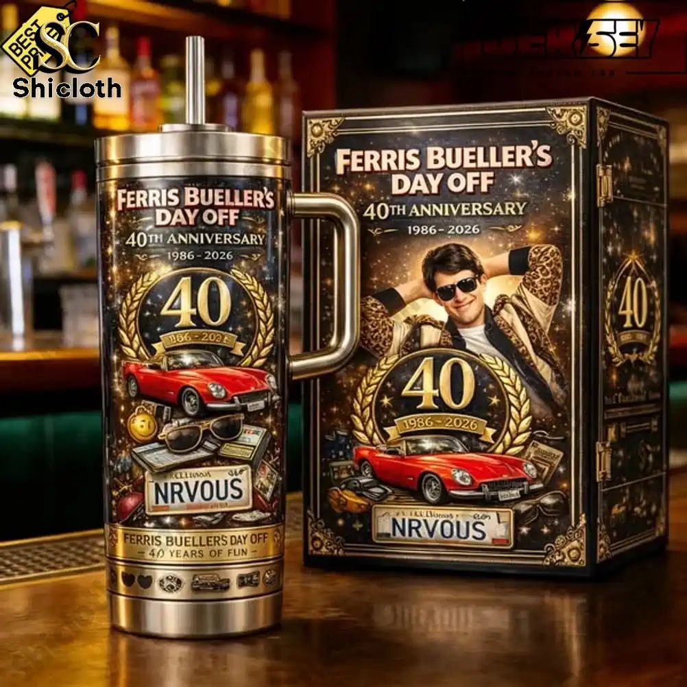 Ferris Bueller’s Day Off 40th Anniversary YETI Tumbler