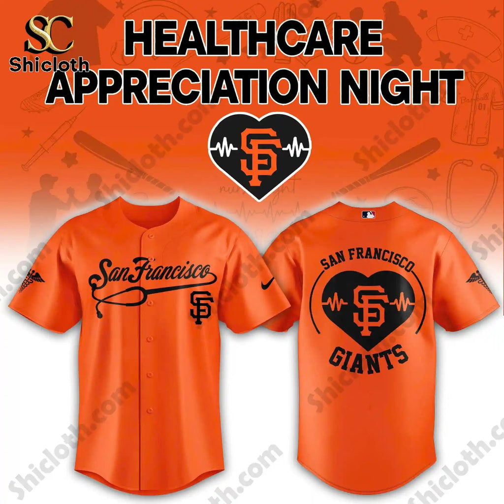 San Francisco Giants Healthcare Appreciation Night Limited Edition Jersey 2026