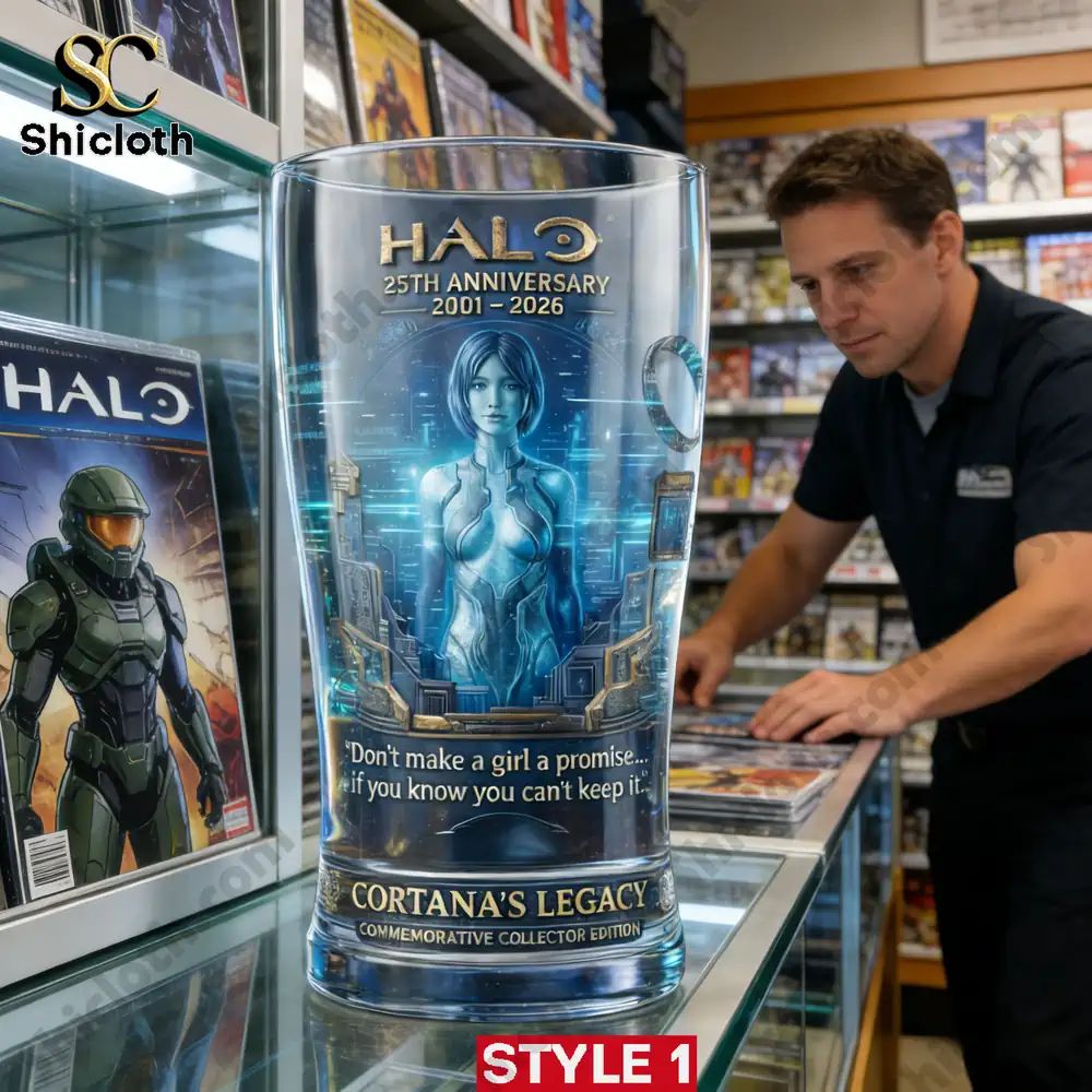 HALO 25th Anniversary Combat Evolved Legacy Edition Beer Glass