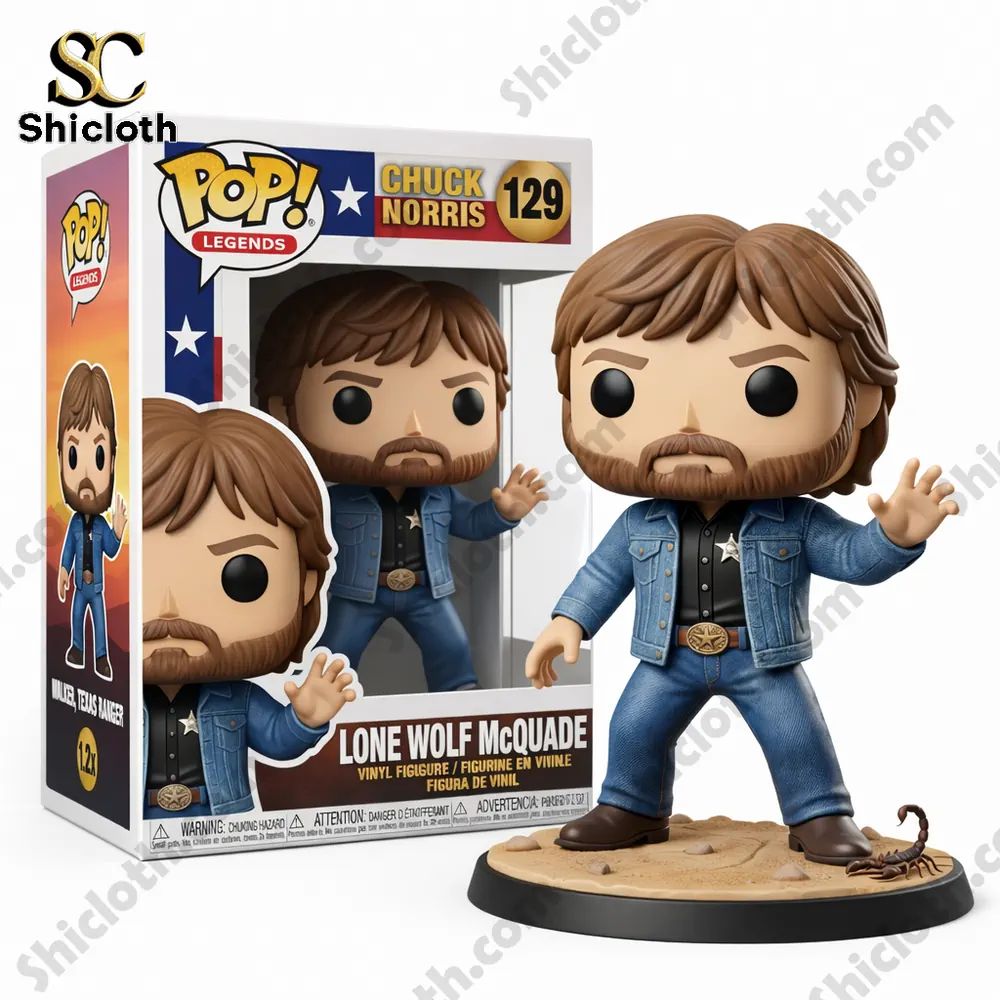 Chuck Norris Legends Lone Wolf & Roundhouse Funko Pop! Figure
