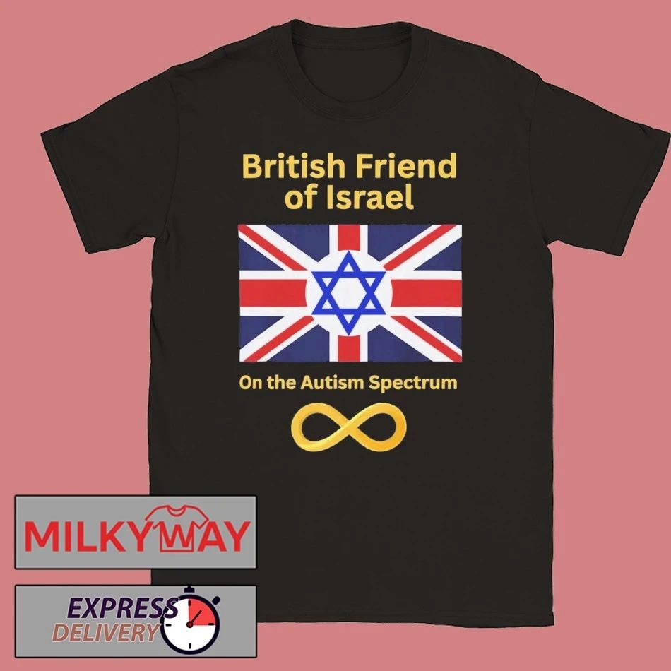 British Friend of Israel on the Autism Spectrum Shirt