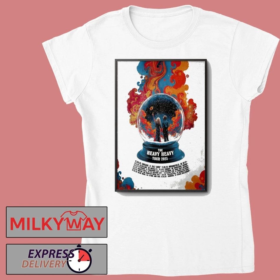 The Heavy Heavy Winter Tour 2025 Poster shirt