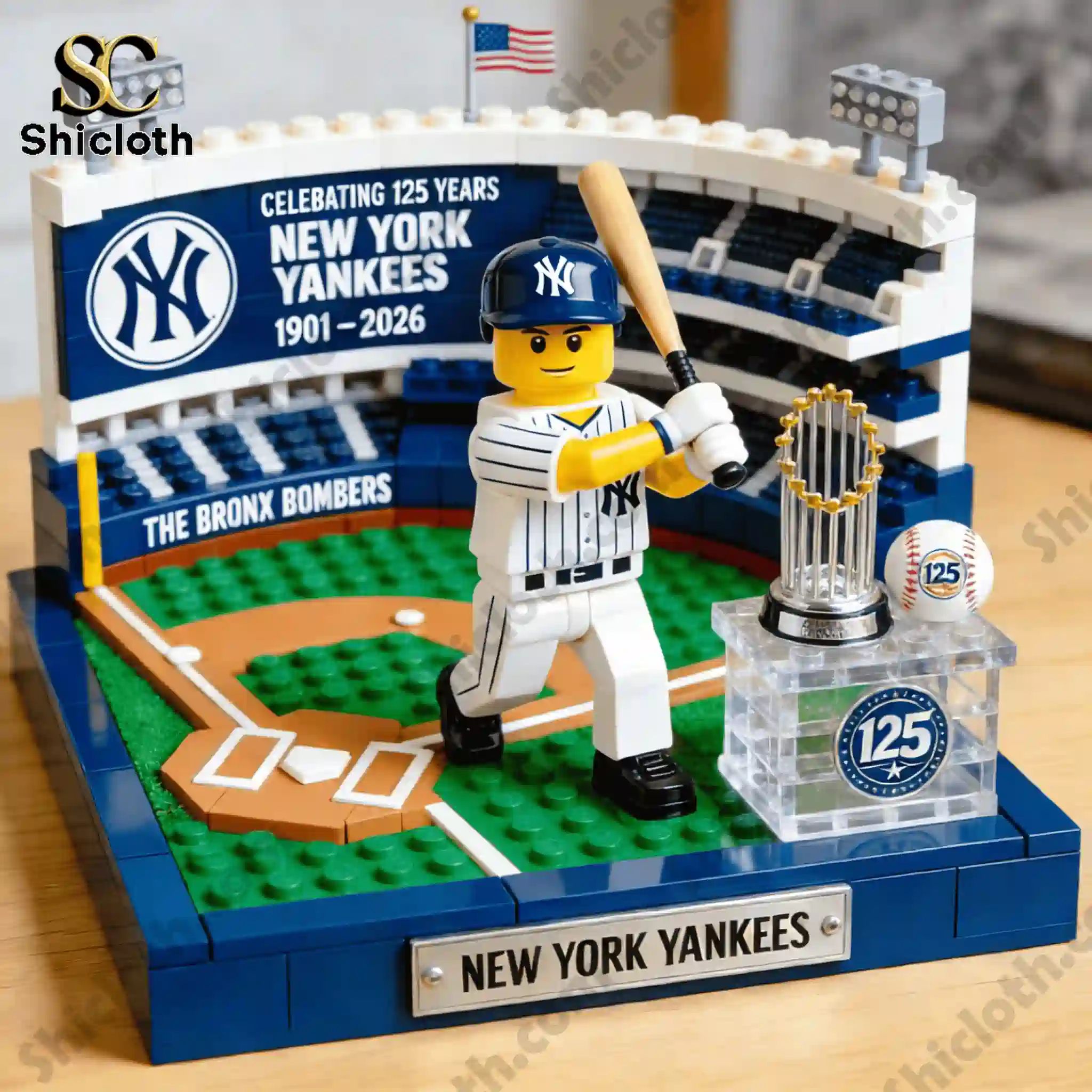 New York Yankees 125th Anniversary Brick Edition