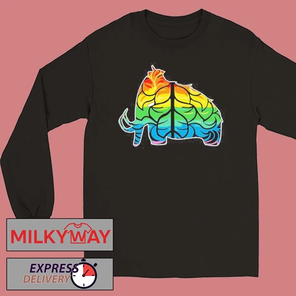 Wooli MMIII Rainbow Mammoth shirt