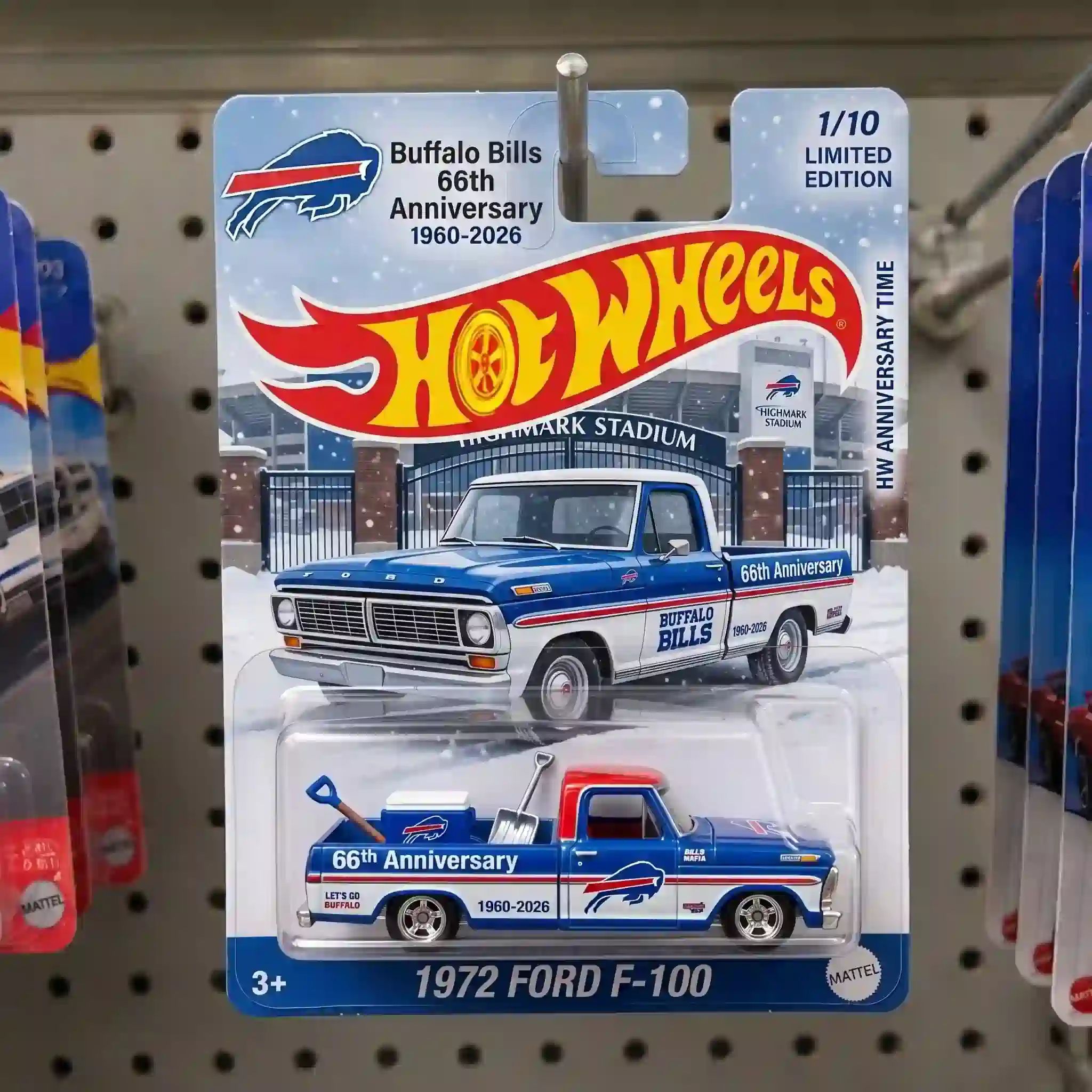 Wheels Buffalo Bill 66th Anniversary FORD F-100 Model