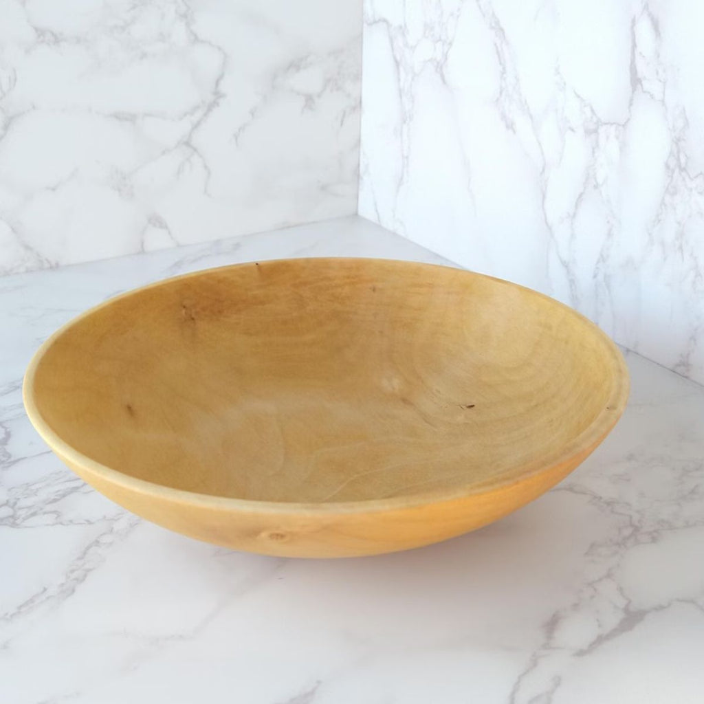 Hand-Turned Pistachio Wood Bowl – Thin, Hard & Distinctive